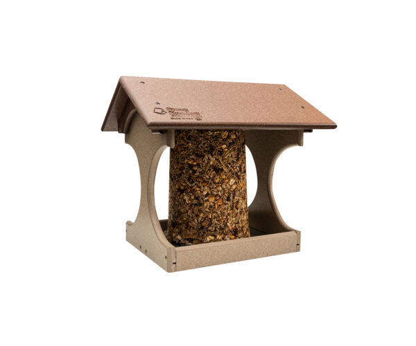 Suet Log Feeder