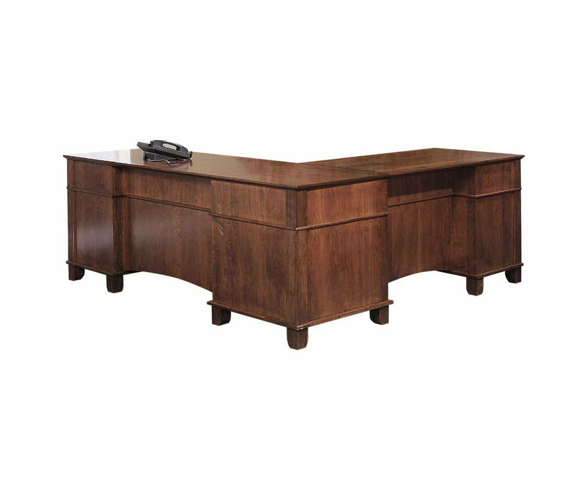 Arlington L-Desk With Hutch - Image 2