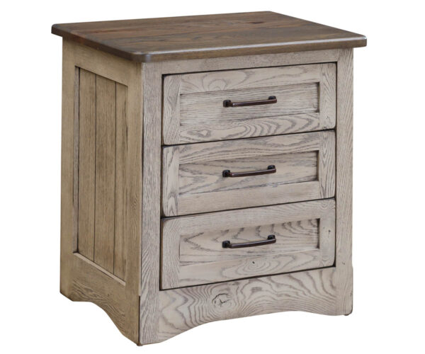 Farmstead 3 Drawer Nightstand