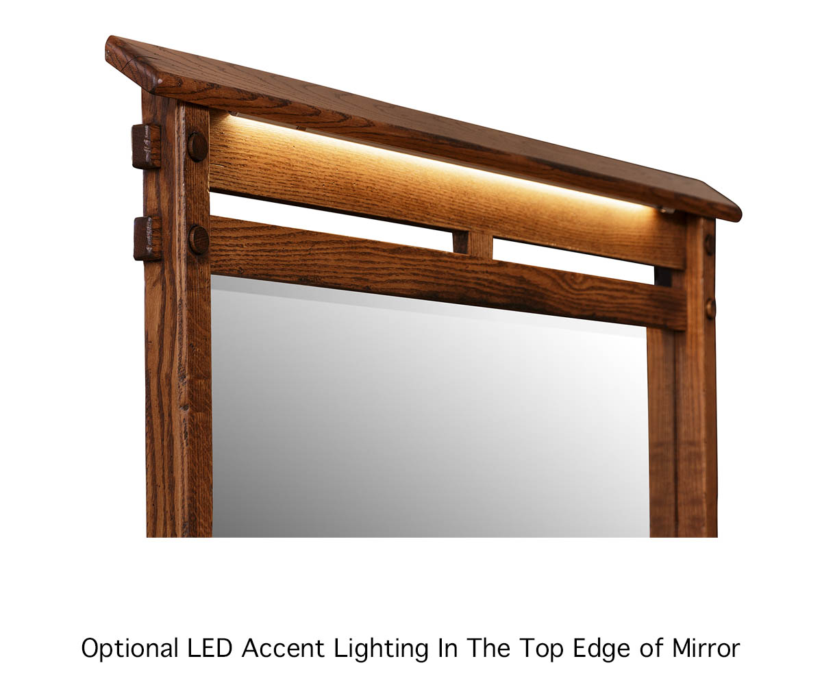 Farmstead Mule Chest with Mirror - Image 2