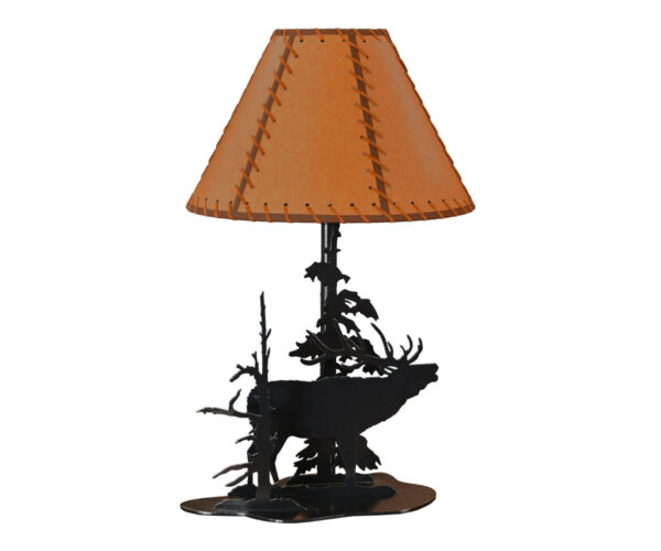 Metal Table Lamp - Elk