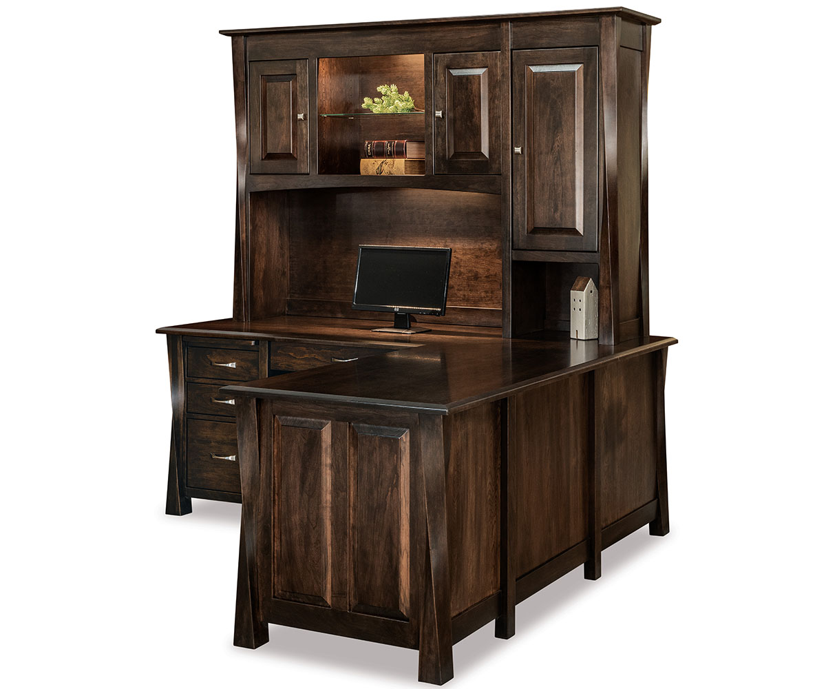 Lexington Arc Hutch & L Desk - Image 2