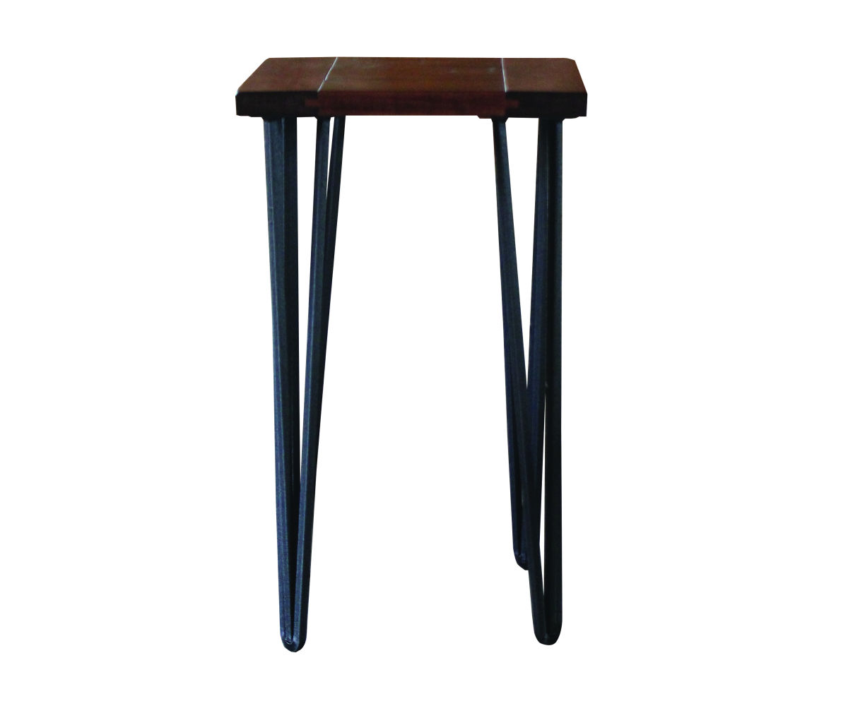 Seneca Iron Leg Chair Side Table