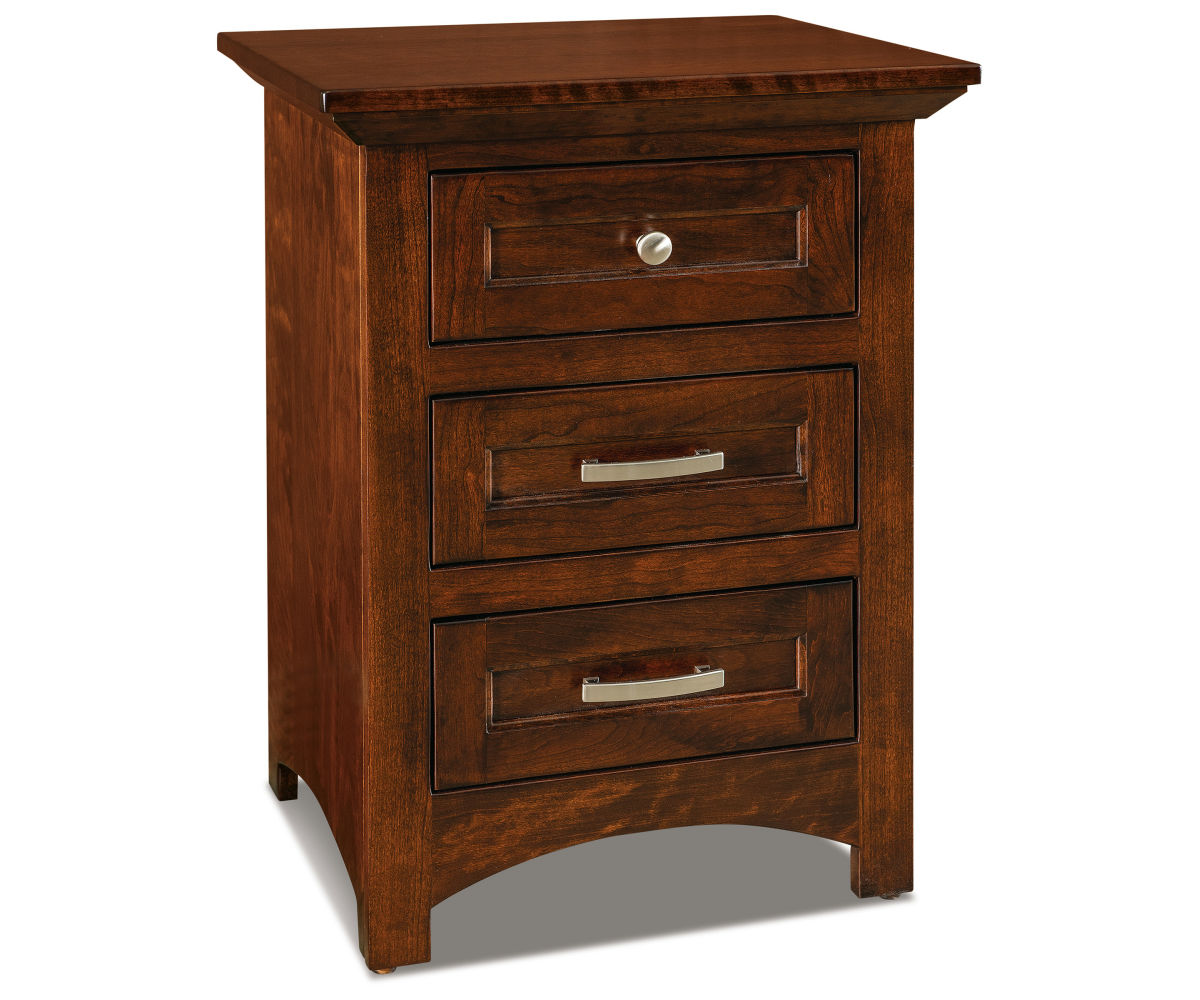 Lincoln 3 Drawer Nightstand - Image 2