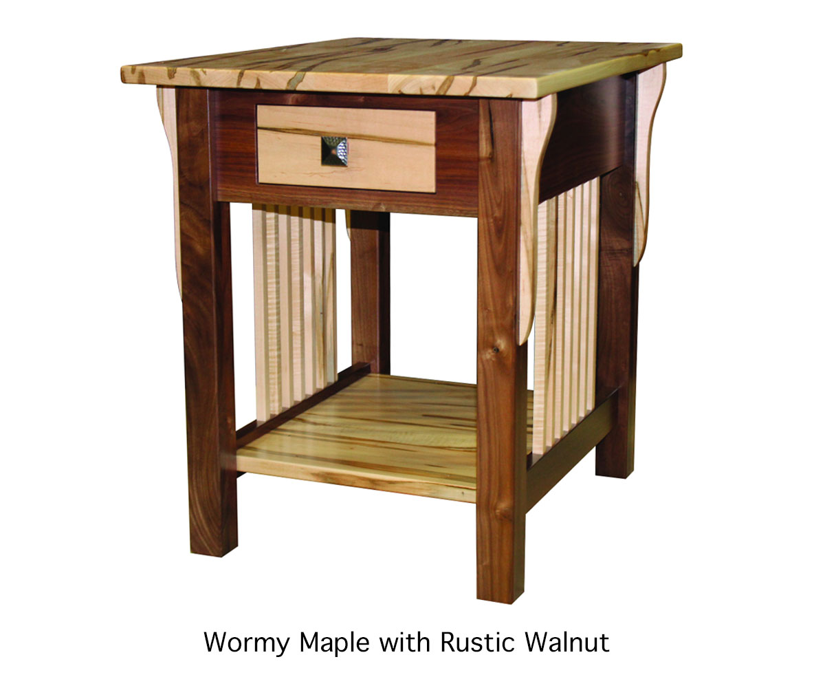 Prairie Mission End Table - Image 2