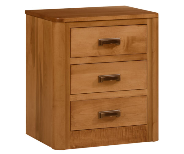 Galaxy Three Drawer Nightstand