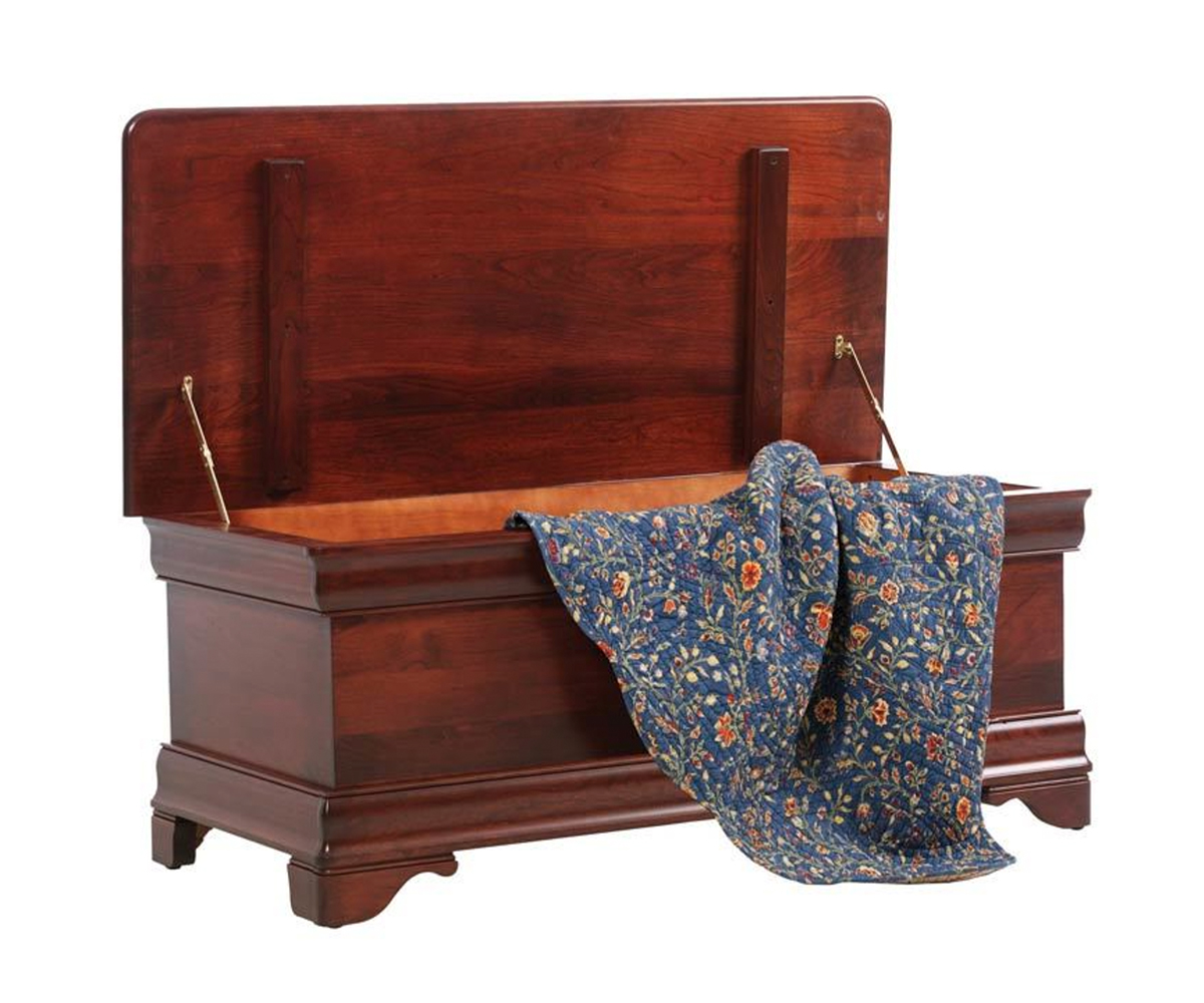 Louis Phillipe Blanket Chest - Image 2
