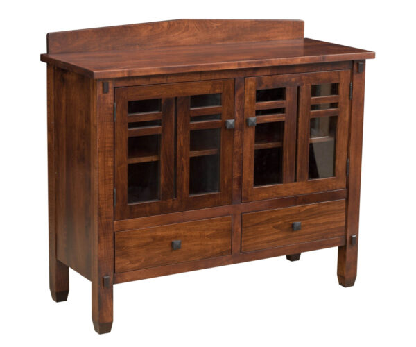 Bungalow Server - Glass Doors