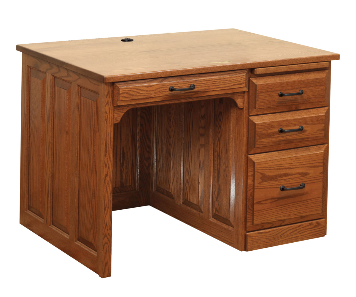 42" Traditional Desk - 26"D