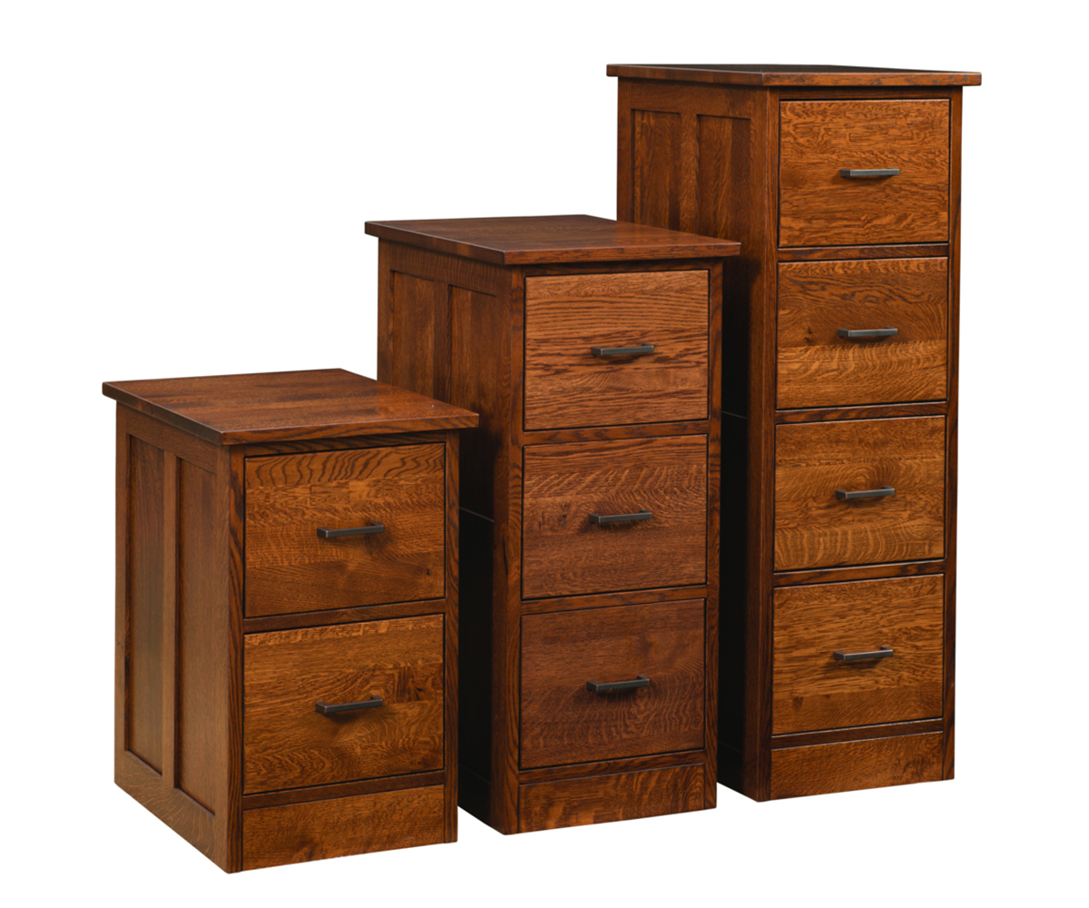 Mission 2 Drawer Vertical File Cabinet - Image 2