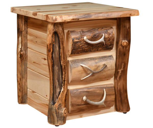 Rocky Mountain 3 Drawer Nightstand
