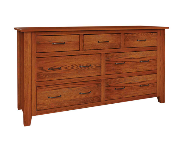 Shaker 7 Drawer Dresser