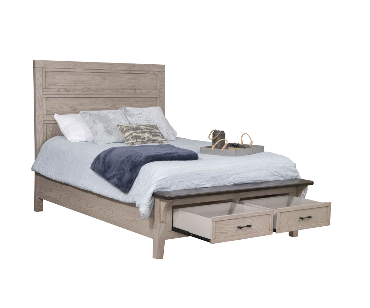 Easy Times Bed with Footboard Storage