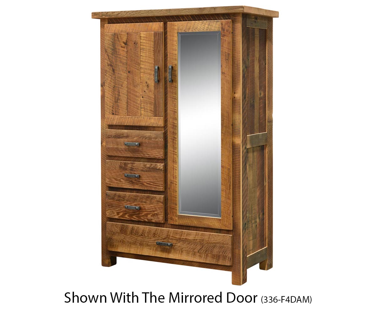 Farmhouse 4 Drawer Armoire - Image 2