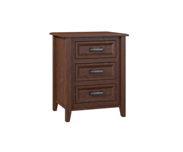 Ventura Three-Drawer Nightstand