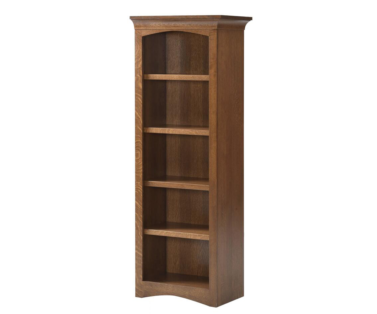 Liberty Mission Entertainment Center With Open Bookcases - Image 4