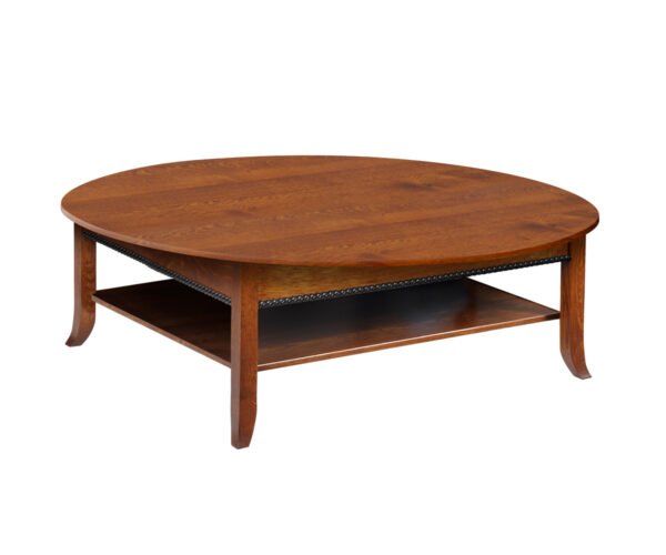 Cranberry Round Coffee Table