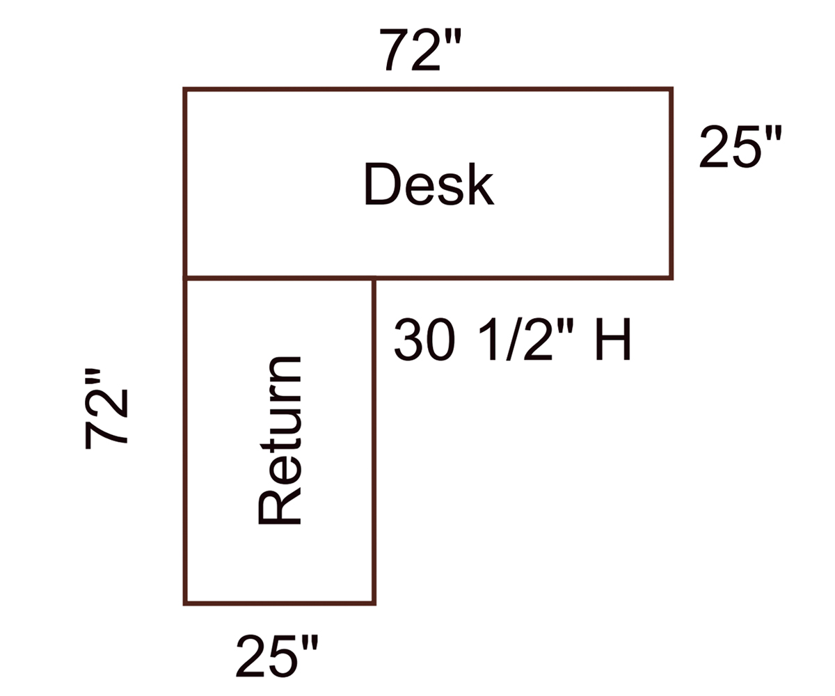 Arlington L-Desk With Hutch - Image 9
