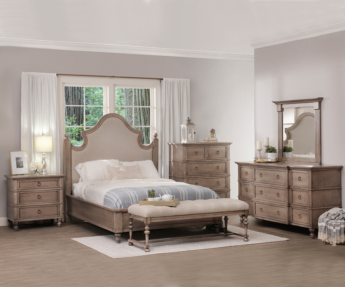 Avery Upholstered Bed - Image 4