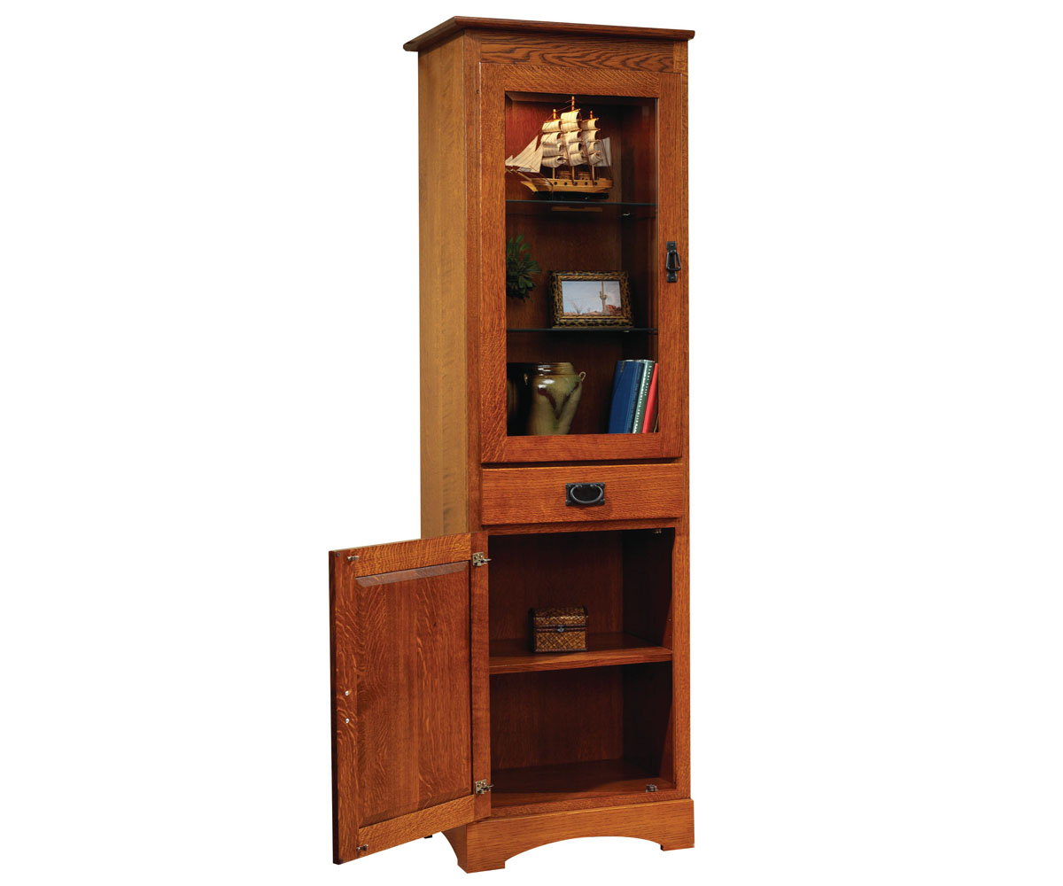 Old English Mission Bookcase - Image 2