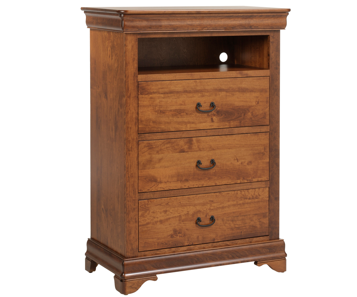Versailles Chest With VCR Shelf