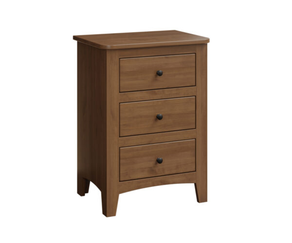 Dover 3 Drawer Nightstand