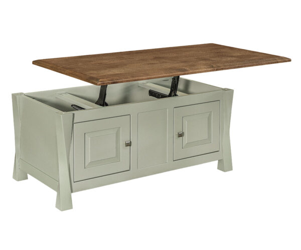 Lexington Arc Enclosed Lift Top Coffee Table