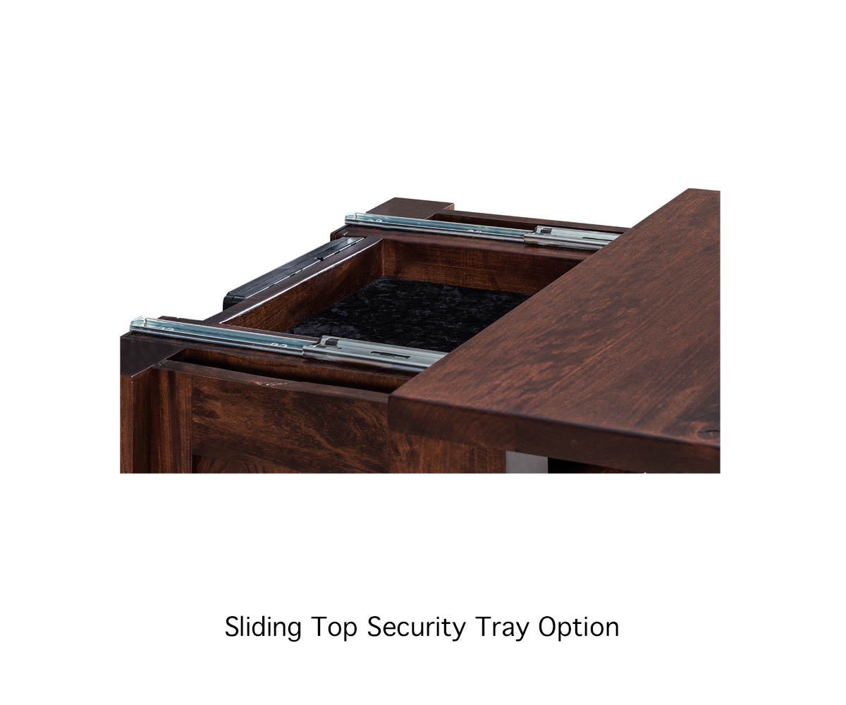 Dovetail 1 Drawer 1 Door Nightstand - Image 2