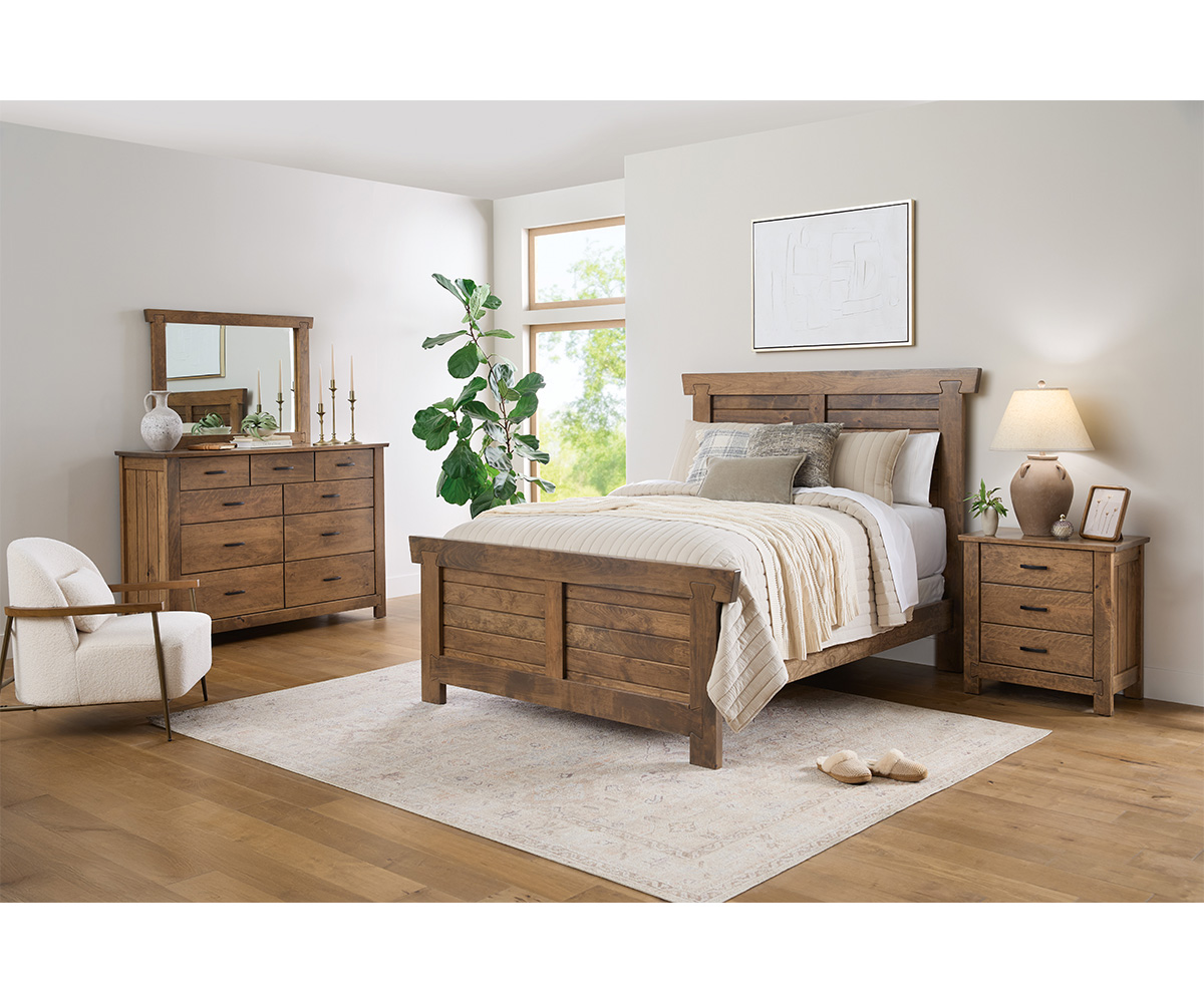 Dovetail 1 Drawer 1 Door Nightstand - Image 5