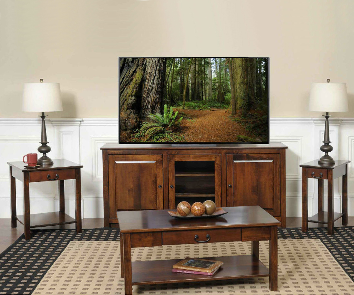 Berlin Fire Box TV Stand - 80" - Image 2