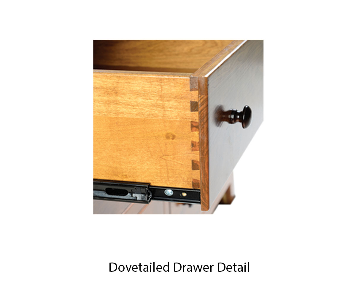 Arlington 3 Drawer Nightstand - Image 4